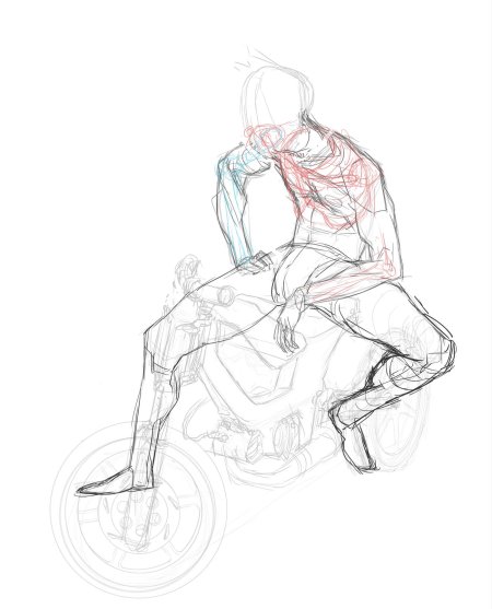 Референсы мотоциклистов