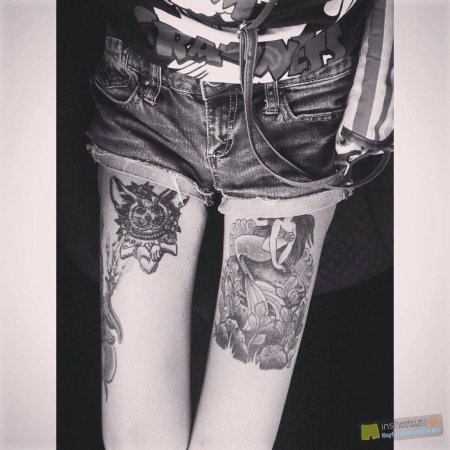 Тощие ноги анорексичек