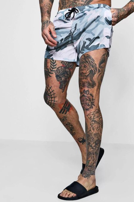 Тату на ноге мужские