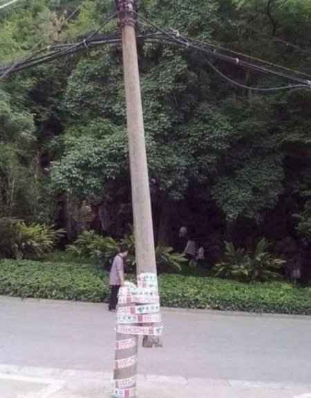 Смешные столбы