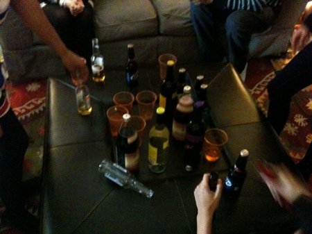 Вписка алкоголь