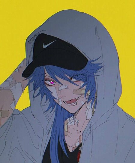 Аниме кун Альфа хулиган арт