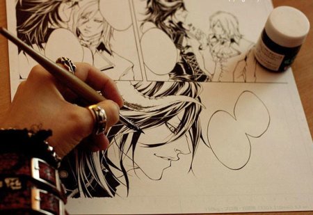 Рисование манги