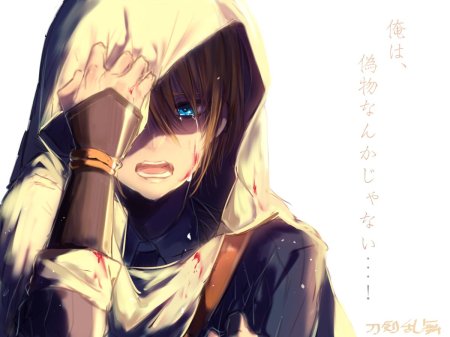 Аниме в капюшоне