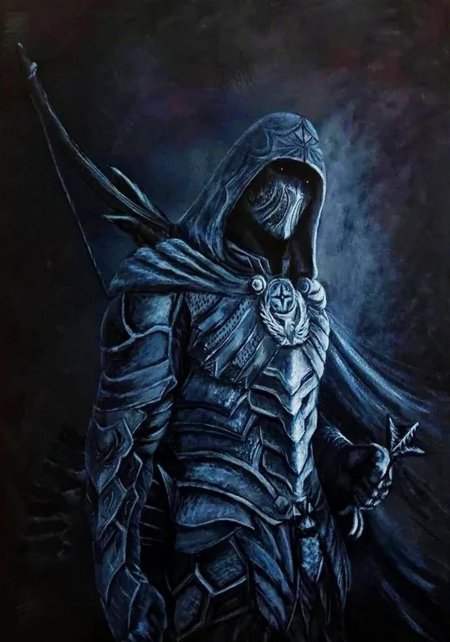 Скайрим Соловьиная броня арт