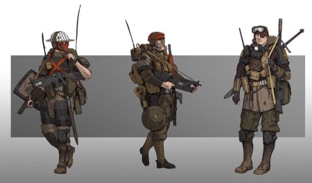 Дизельпанк Имперский солдат