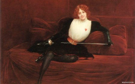 Жан Беро фехтовальщица