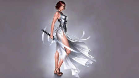 Девушки с мечами