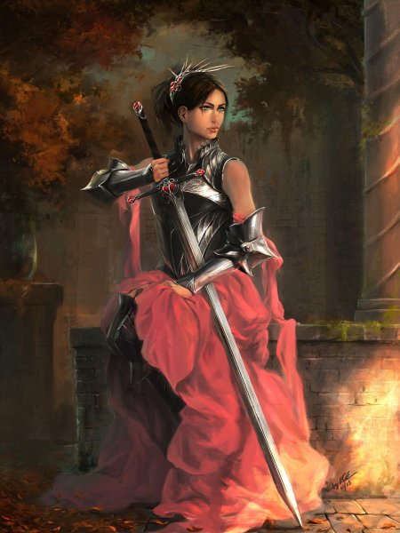 Дева воительница Сара Маккериган