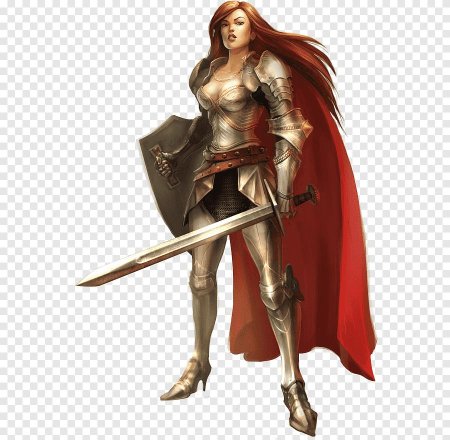 Девушка воин