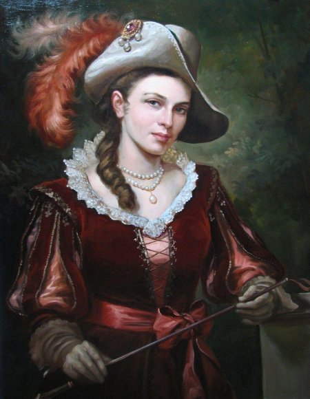 Андрей Шишкин - мушкетёр - картина