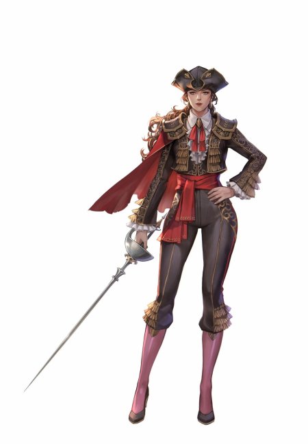 Девушка со шпагой