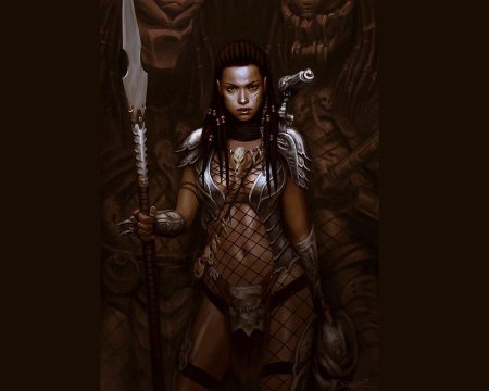 Самка хищника Клеопатра