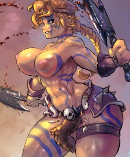 Диабло варвар футанари хентай