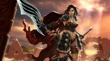 Девушка воин