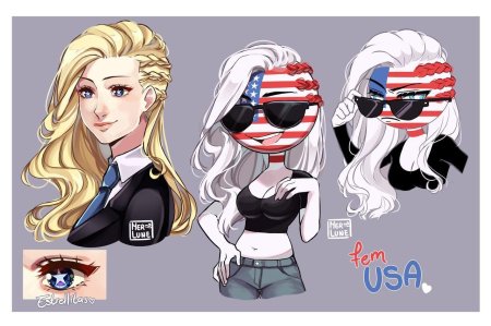 Fem Америка кантрихьюманс