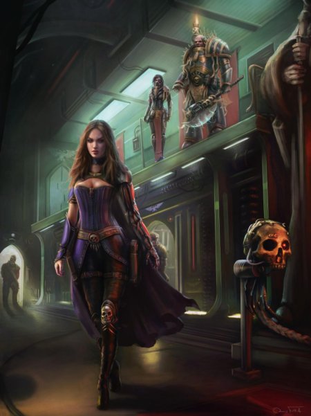 Инквизитор вархаммер 40000 девушка