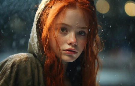 Рыжая девушка Exclusive Deep