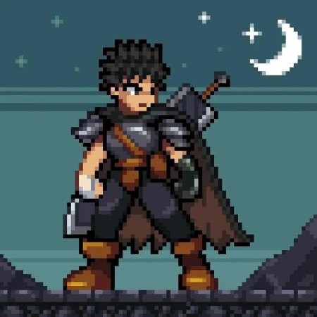 Блич пиксель арт