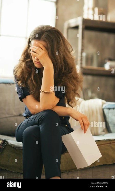 Женщина разочарована