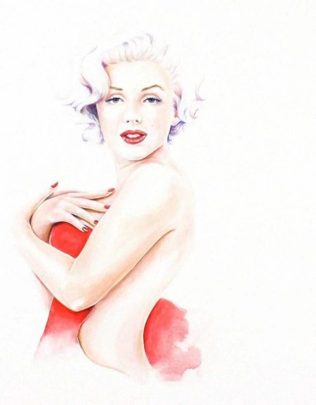 Мэрилин Монро пин ап