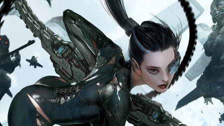 Картинки на рабочий стол девушки фантастика