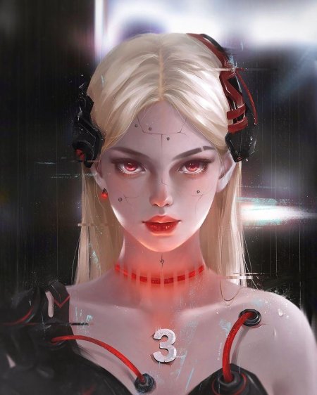 Ребекка киберпанк