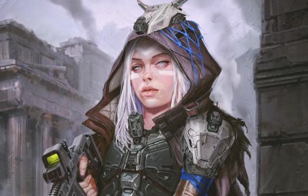 Скай фай девушка арт