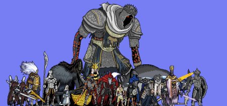 Пиксель Art Dark Souls