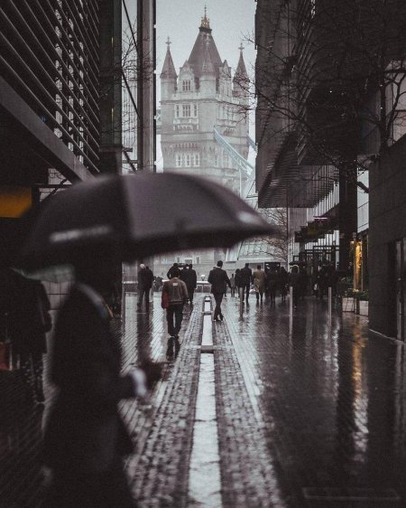 Дождливый Лондон