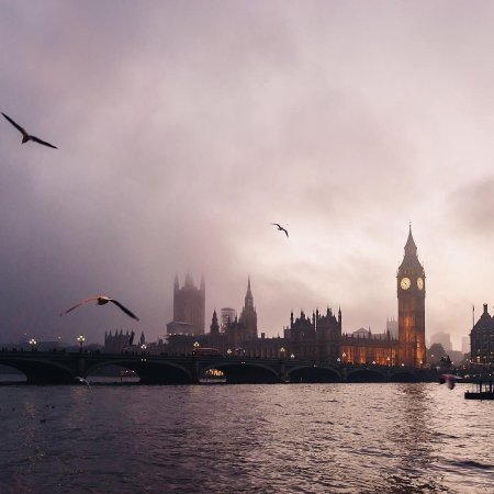 Набережная Темзы в Лондоне