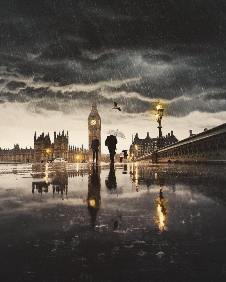 Дождливый Лондон