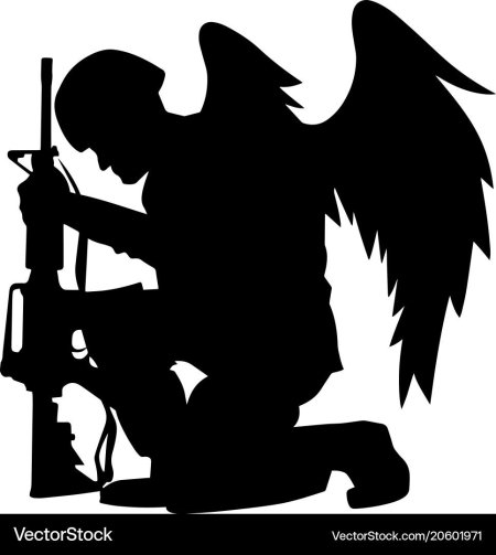 Силуэт воина