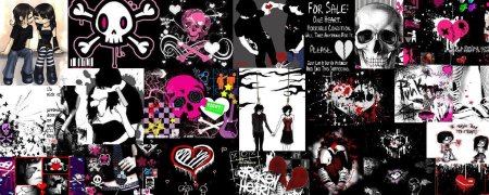 Эмо коллаж