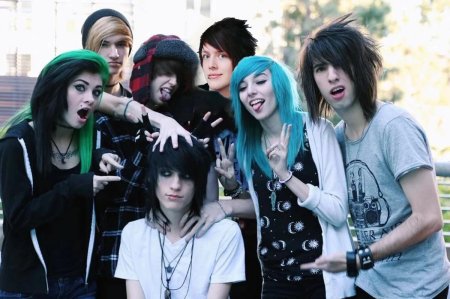 Эмо субкультура 2007