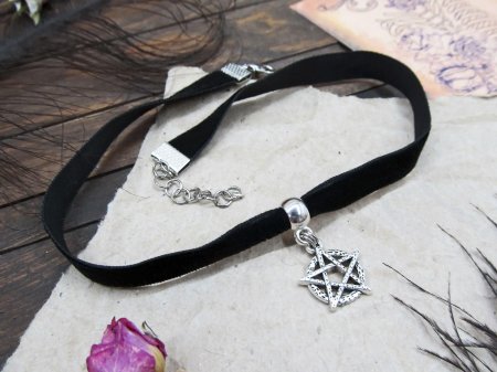 Чокер бархатный на шею