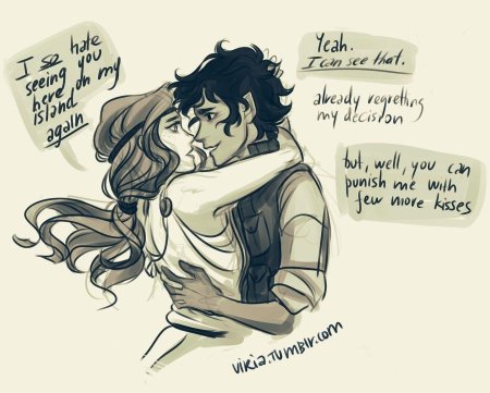 Герои Олимпа Лео и Калипсо