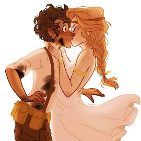 Герои Олимпа Лео и Калипсо