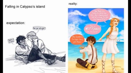 Герои Олимпа Лео и Калипсо