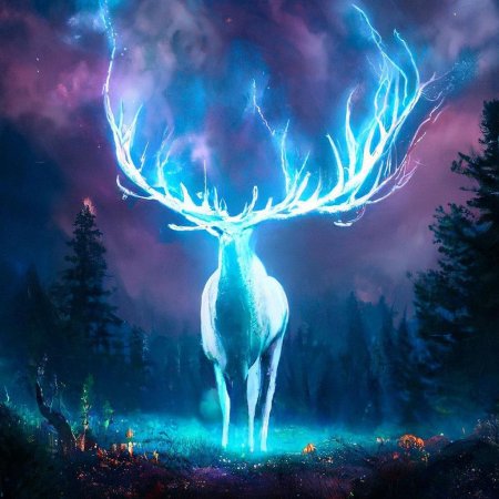 Мифический олень