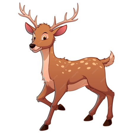 Deer cartoon