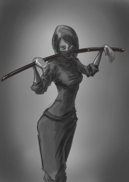 Девушка киллер ниндзя