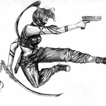 Ниндзя рисунок