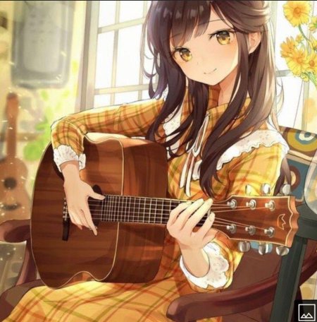 Аниме гитара