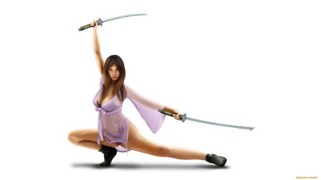 Девушки с мечами