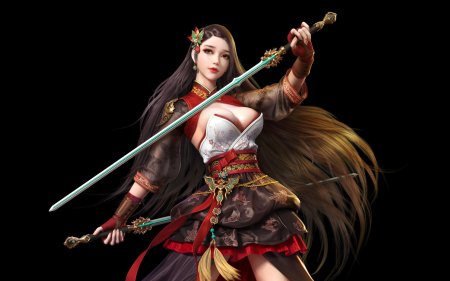 Девушка воин