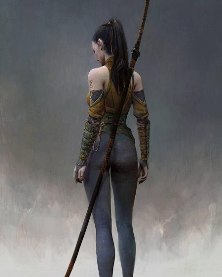 Фехтовальщица фэнтези