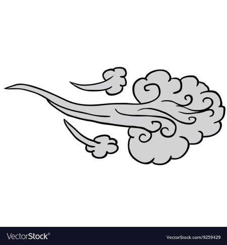 Ветер рисунок