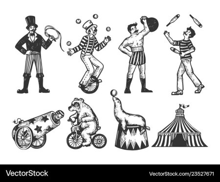 Рисунок на тему цирк