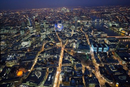 Глазго город с высоты птичьего полета